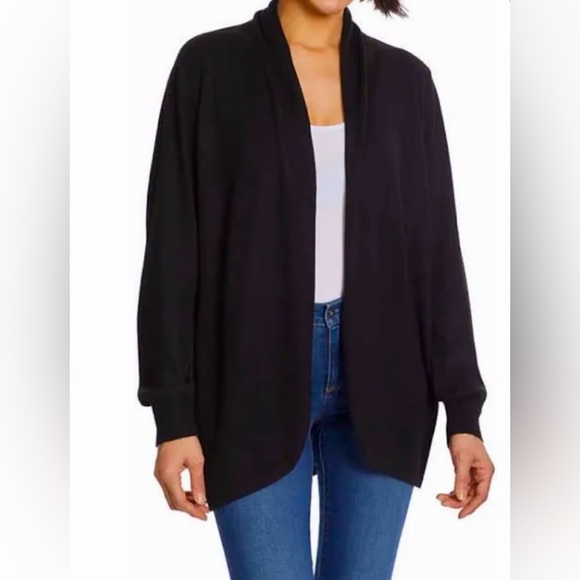 Ella Moss Sweaters - 🌷Ella Moss Black light Cardigan small NWT